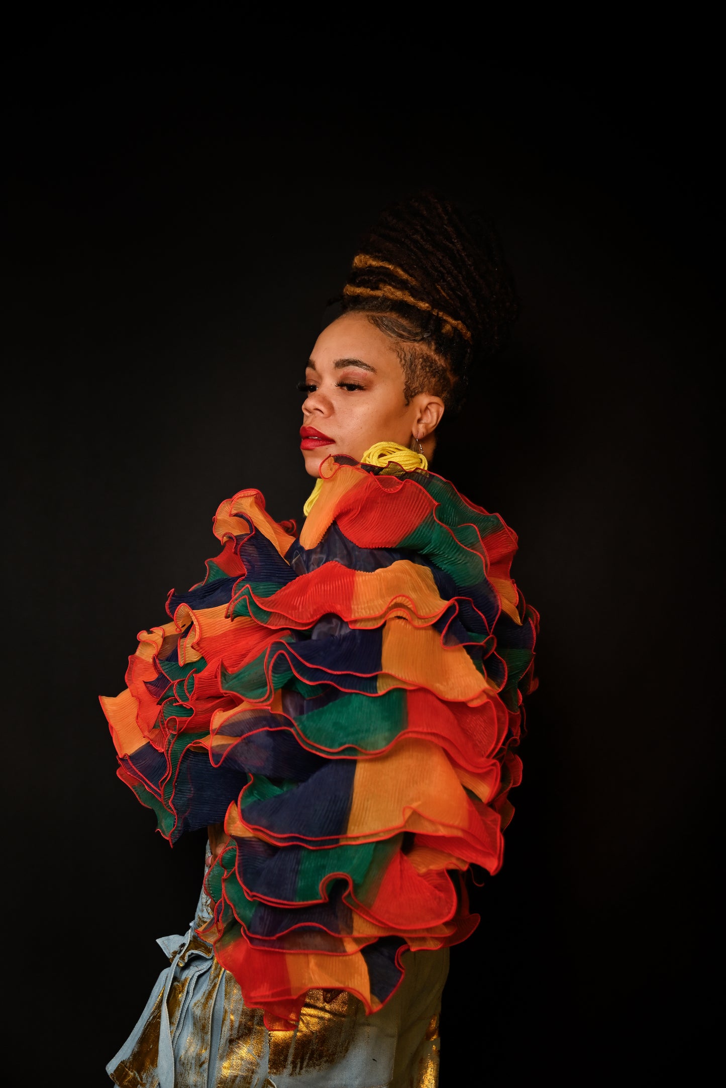 The Icon Ruffle Jacket
