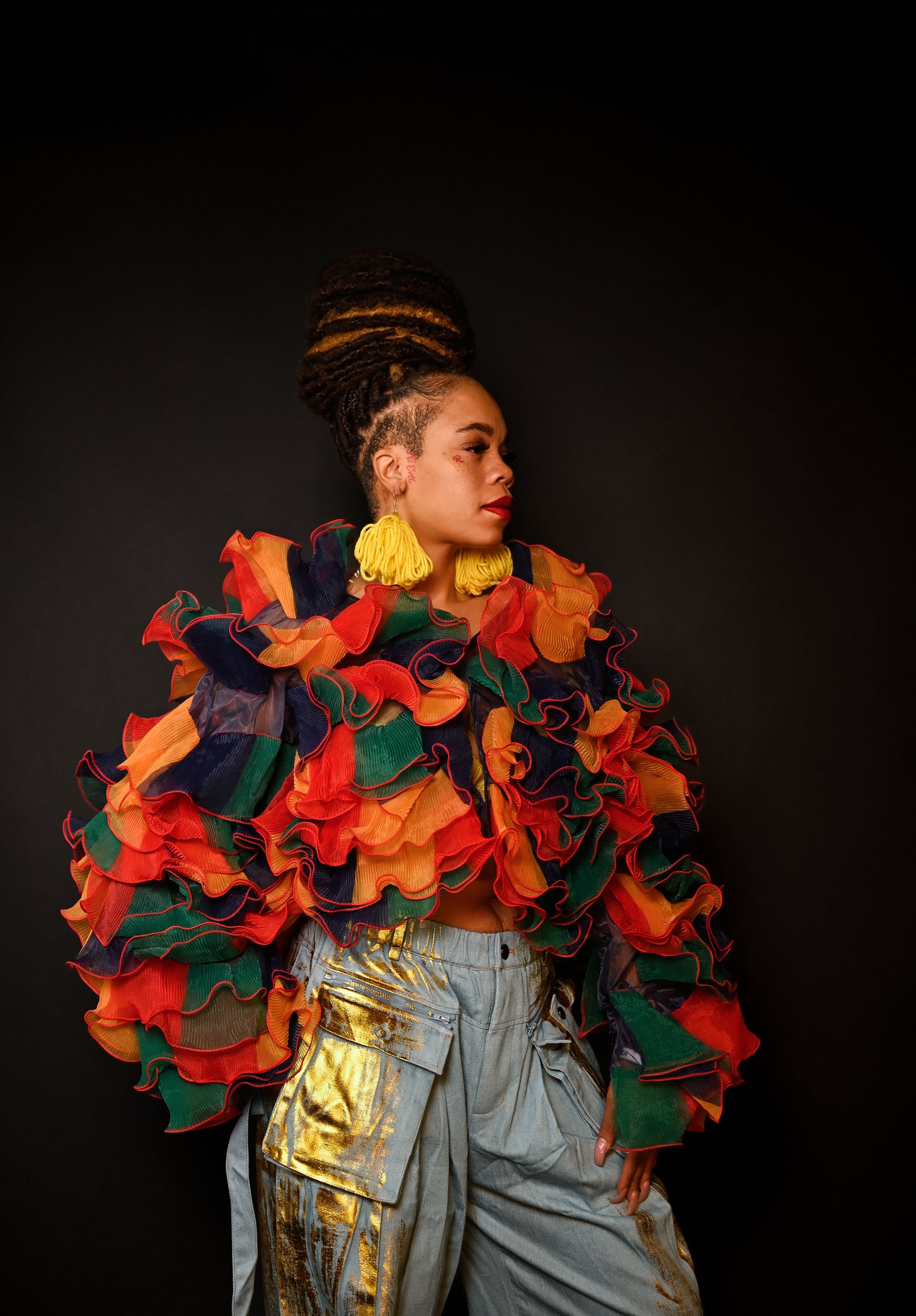 The Icon Ruffle Jacket