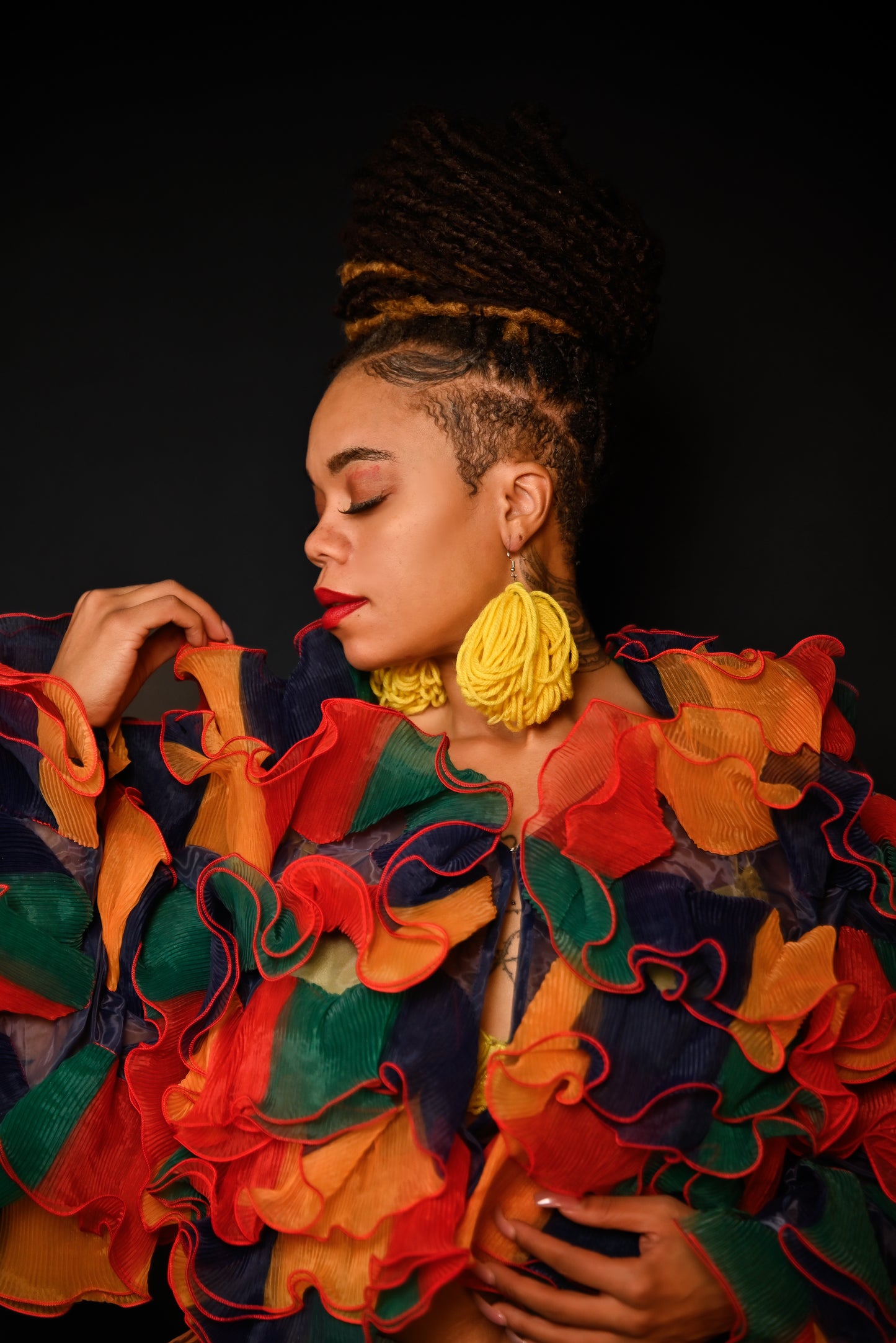 The Icon Ruffle Jacket