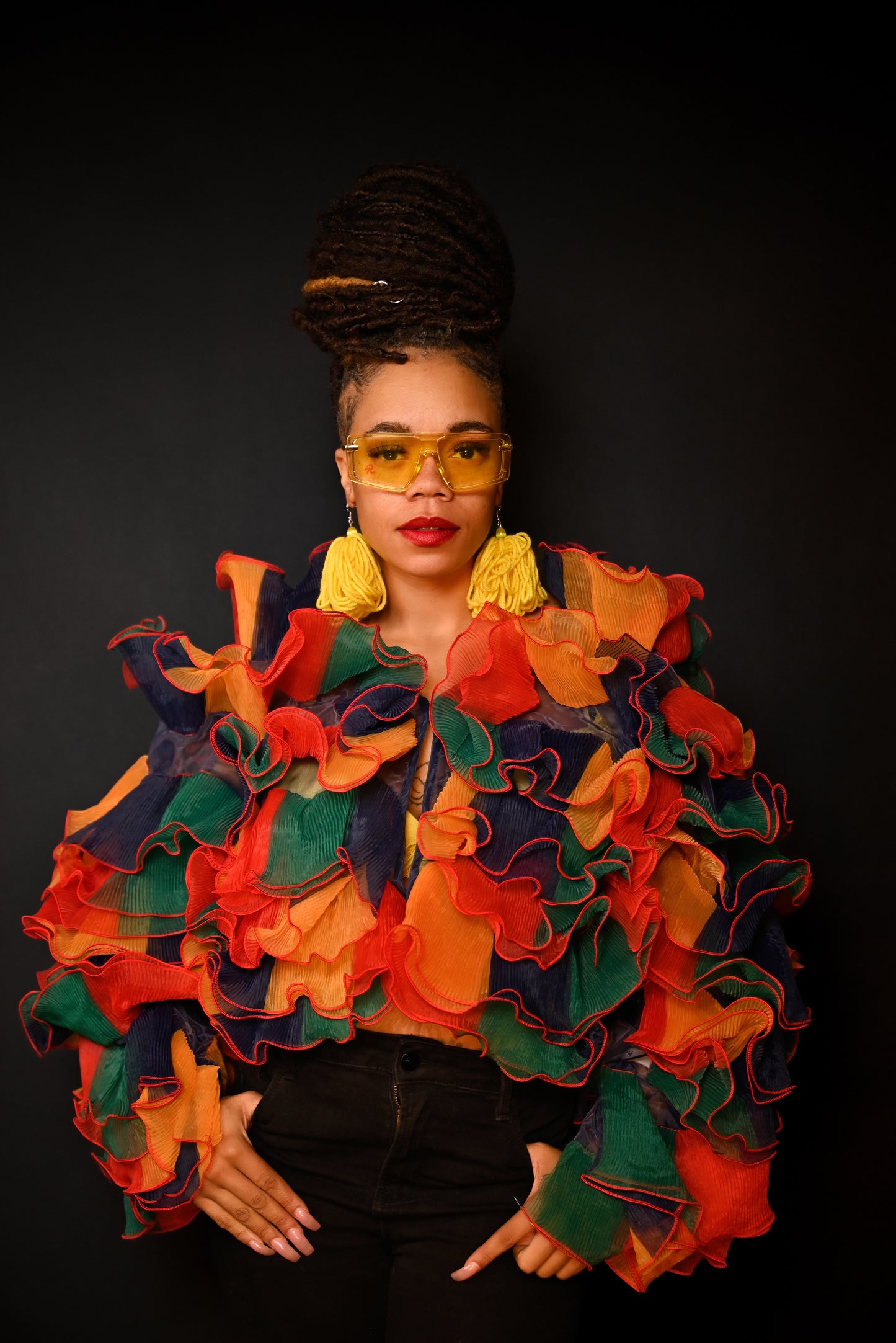 The Icon Ruffle Jacket