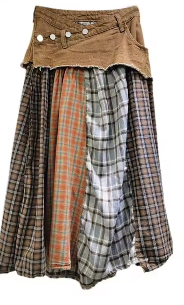 OH SO PLAID SKIRT