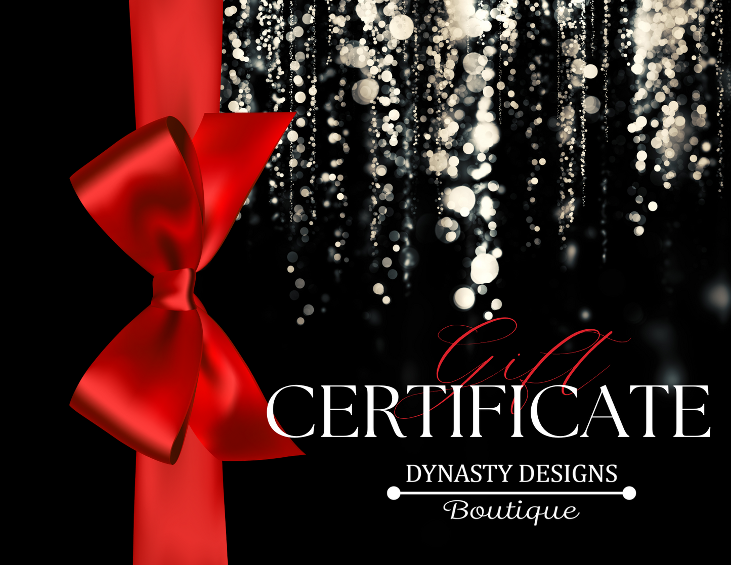 Dynasty Designs Boutique E-Gift Card