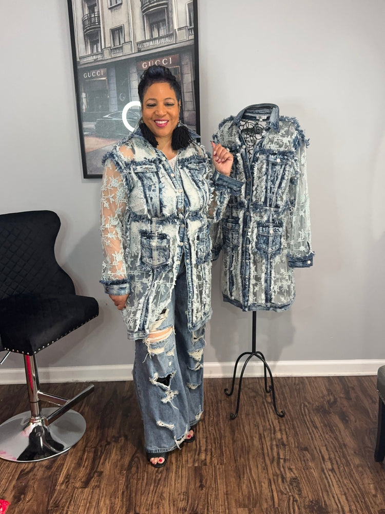Denim & Lace Jacket