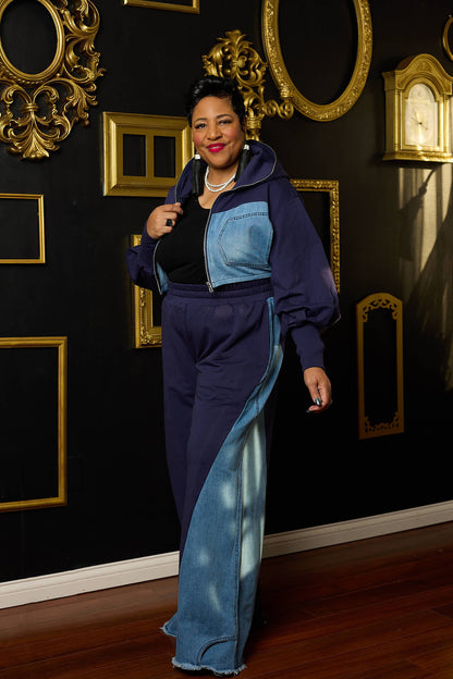 Rich Auntie Vibes Jogger Set