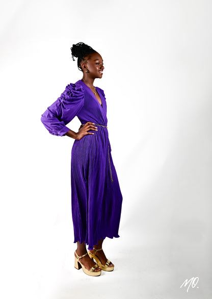 Royal Plum Jumpsuit