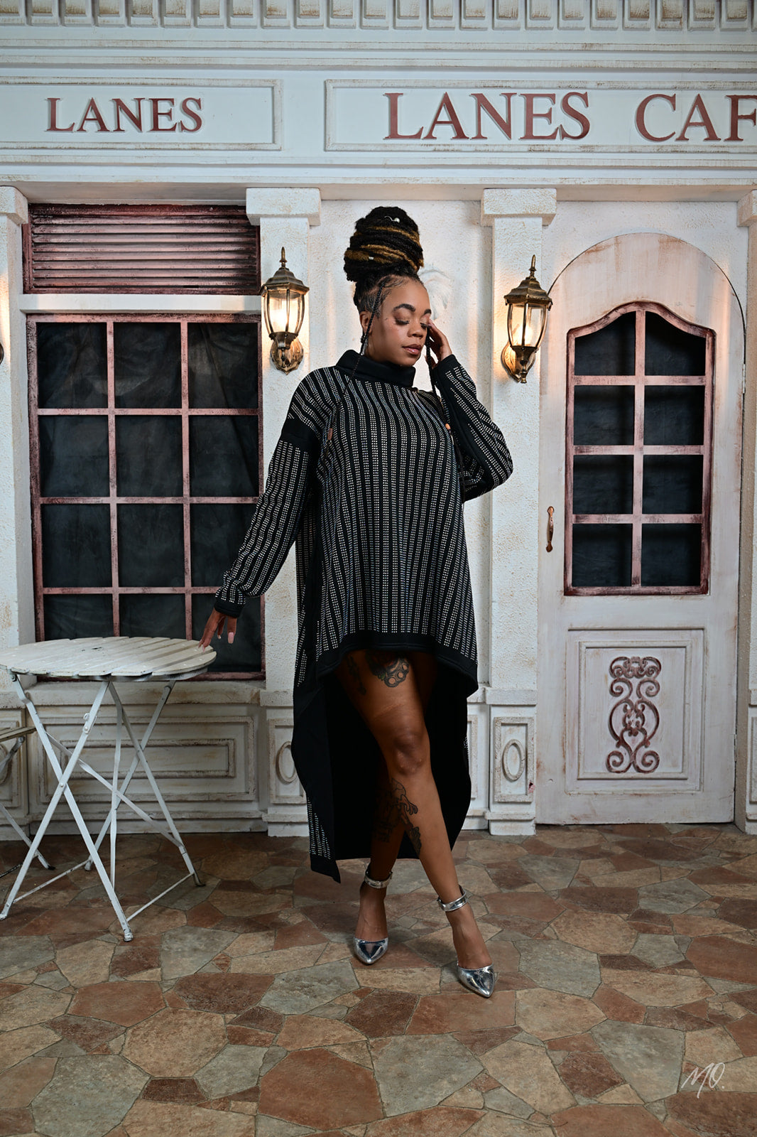 Bling Turtleneck Tunic